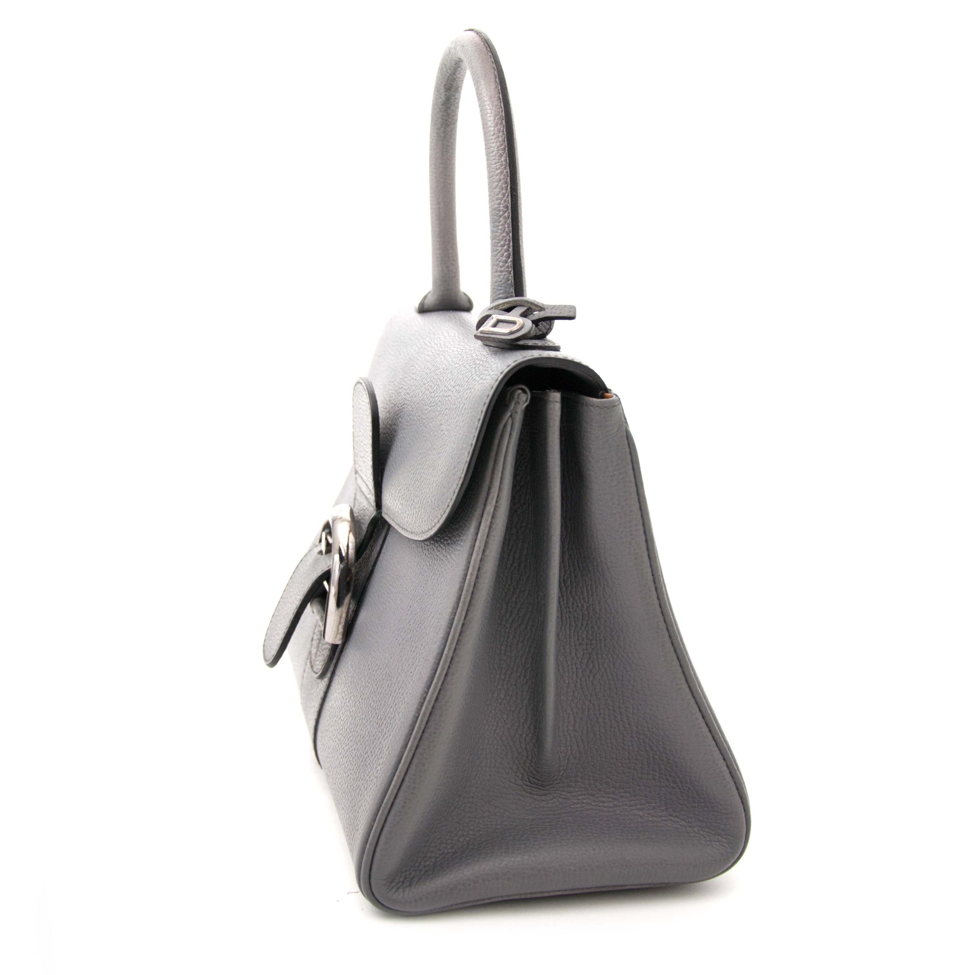 shop safe online your secondhand Delvaux Grey Brillant Pm