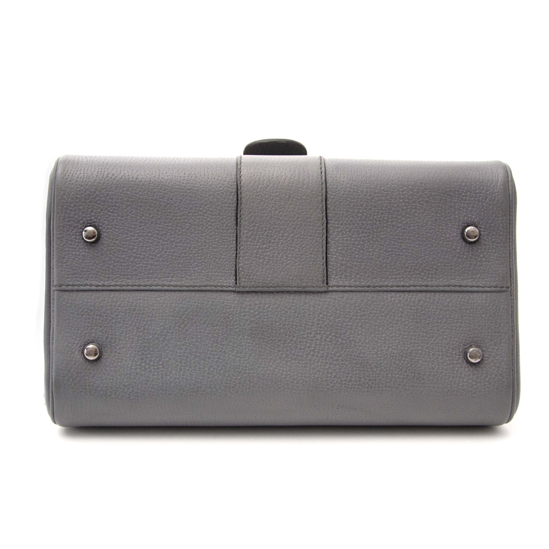 acheter en ligne pour le meilleur prix sac a main Delvaux Grey Brillant Pm
