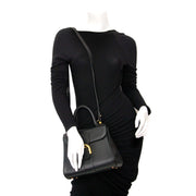 koop veilig online jou tweedehands Delvaux Brillant MM Black Leather