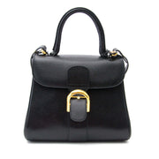 koop veilig online jou tweedehands Delvaux Brillant MM Black Leather