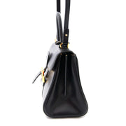 shop safe online your luxury secondhand Delvaux Brillant MM Black Leather