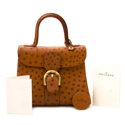 Delvaux Brillant PM Ostrich bags now online at labellov vintage fashion webshop