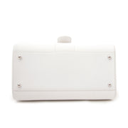 acheter en ligne chez labellov.com pour le meilleur prix delvaux brillant pm blanc
