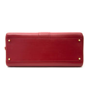 Delvaux Red Brillant GM for sale at secondhand webshop Labellov