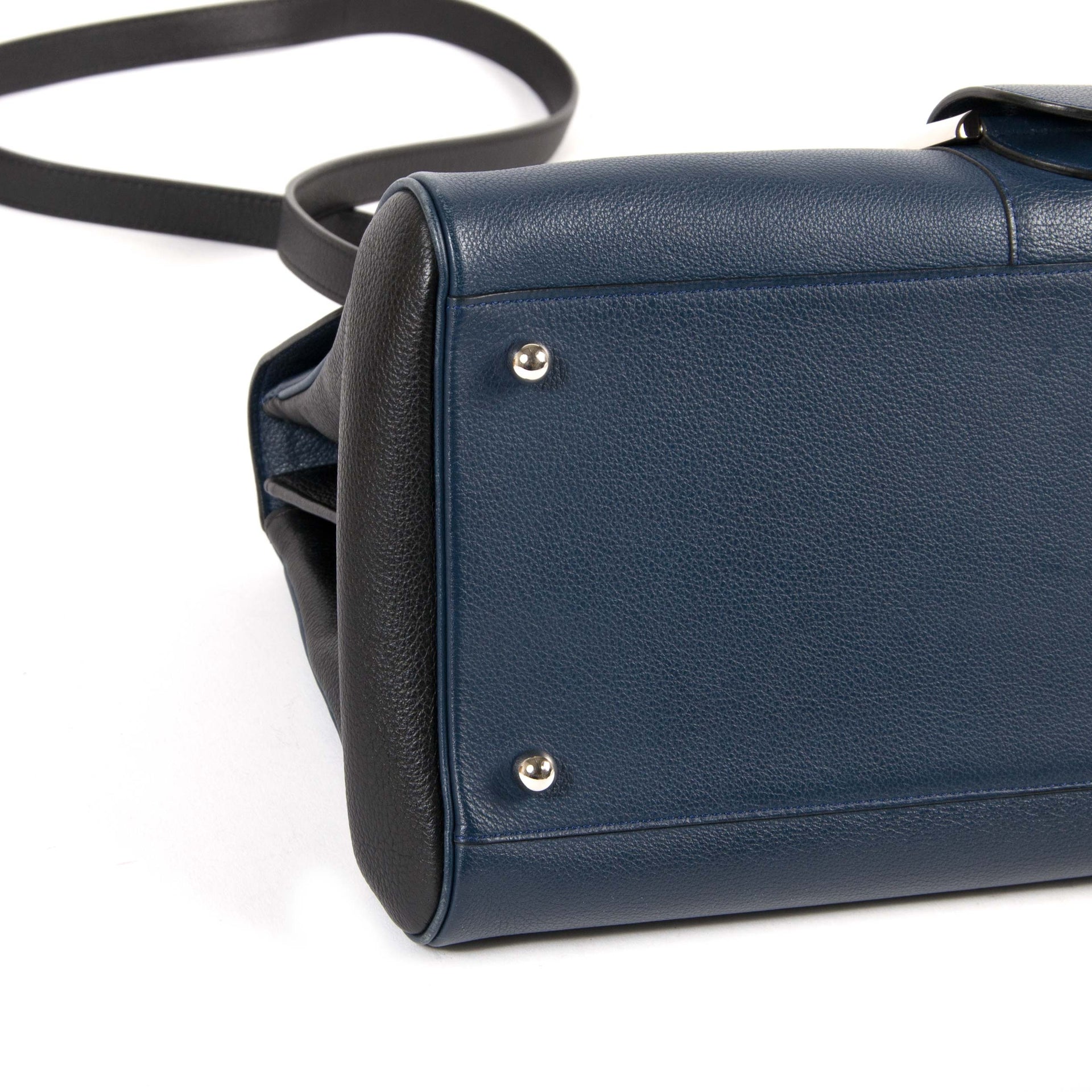 Delvaux Brillant East West Bicolor Bag Sellier Bicolore Calanque PA 00