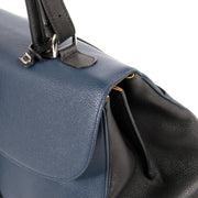 Delvaux Brillant East West Bicolor Bag Sellier Bicolore Calanque PA 00