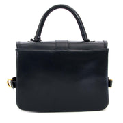 Delvaux Dark Blue Rouilly Bag