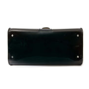 Hard To Find Delvaux Limited Edition All Black Brillant Vinyl