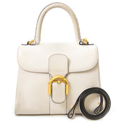 koop Delvaux Brillant White PM Bag + Strap bij labellov en betaal veilig online