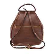 Authentic Delvaux Brown Lucifer Backpack Bag at the right price at Labellov.com