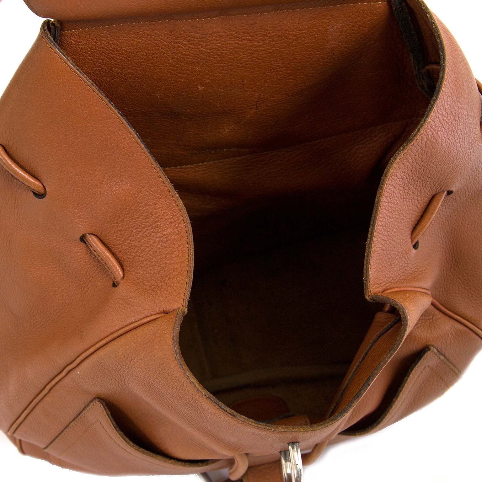 Sac à dos Delvaux Lucifer marron