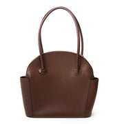 Delvaux Mousson Schoudertas In Bruin Leder nu online op labellov.com tegen de beste prijs.