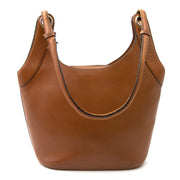 koop online jouw tweedehands Delvaux Cognac Shoulder Bag