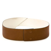 achetez secondmain Delvaux Reversible Camel-White Belt sur labellov pour le meilleur prix
