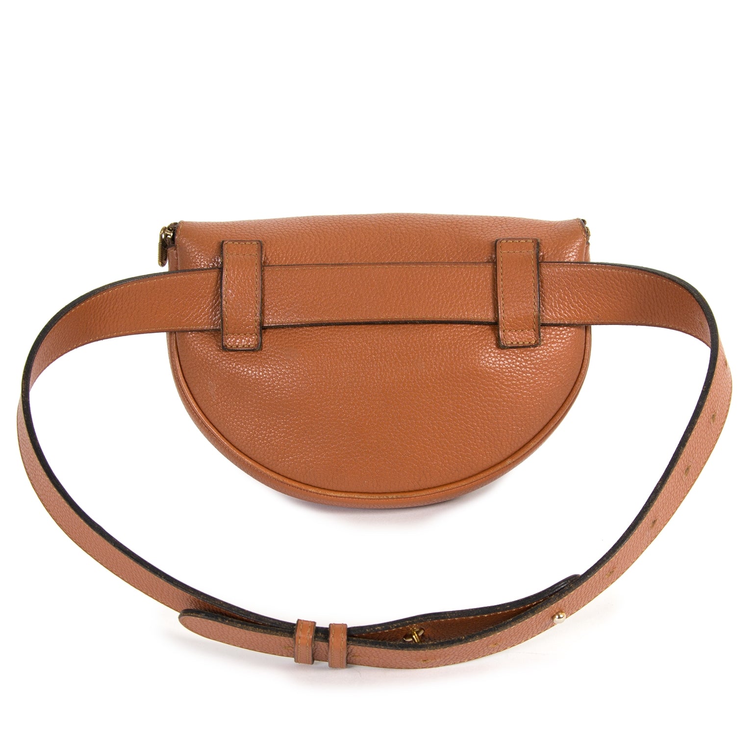 delvaux cognac leather belt bag now for sale at labellov vintage fashion webshop belgium