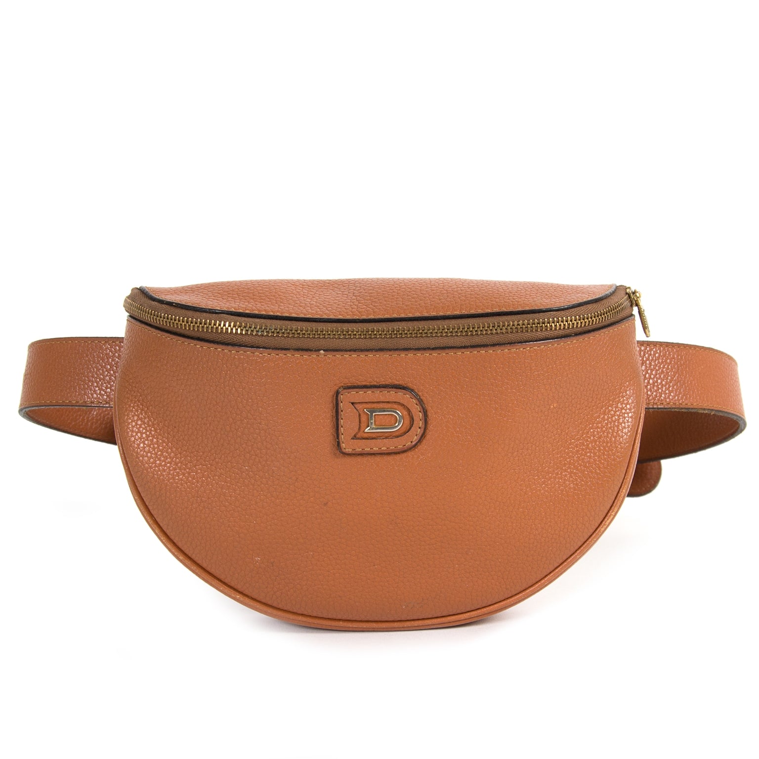 delvaux cognac leather belt bag now for sale at labellov vintage fashion webshop belgium