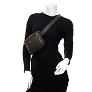 delvaux brown leather belt bag now for sale at labellov vintage fashion webshop belgium