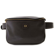 delvaux brown leather belt bag now for sale at labellov vintage fashion webshop belgium