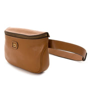 achetez seconde main Delvaux Camel Leather Belt Bag chez labellov anvers au meilleur prix