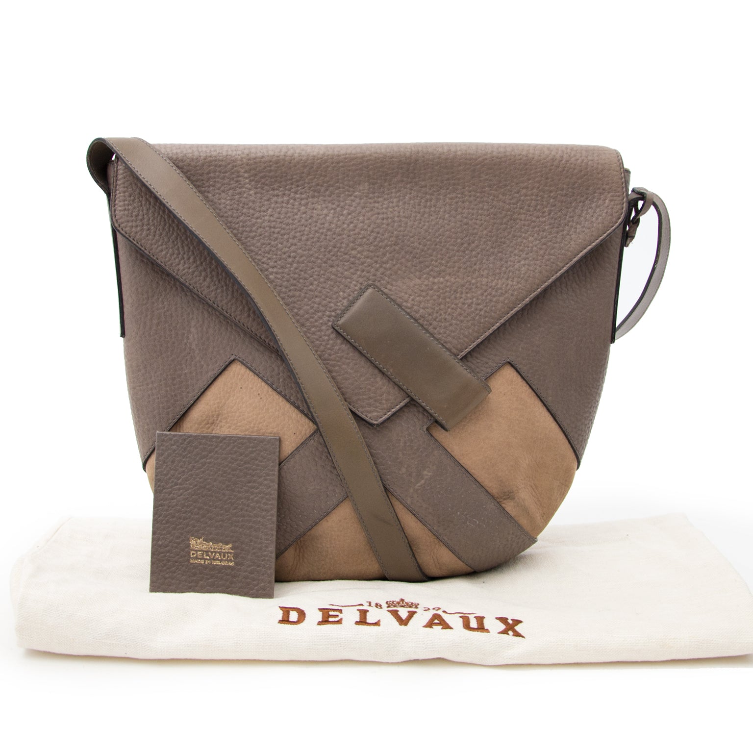 Looking for a Delvaux Taupe 'Delice' Bag?