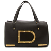 authentieke Delvaux Brown Leather Louise Boston nu te koop bij labellov antwerpen aan de beste prijs