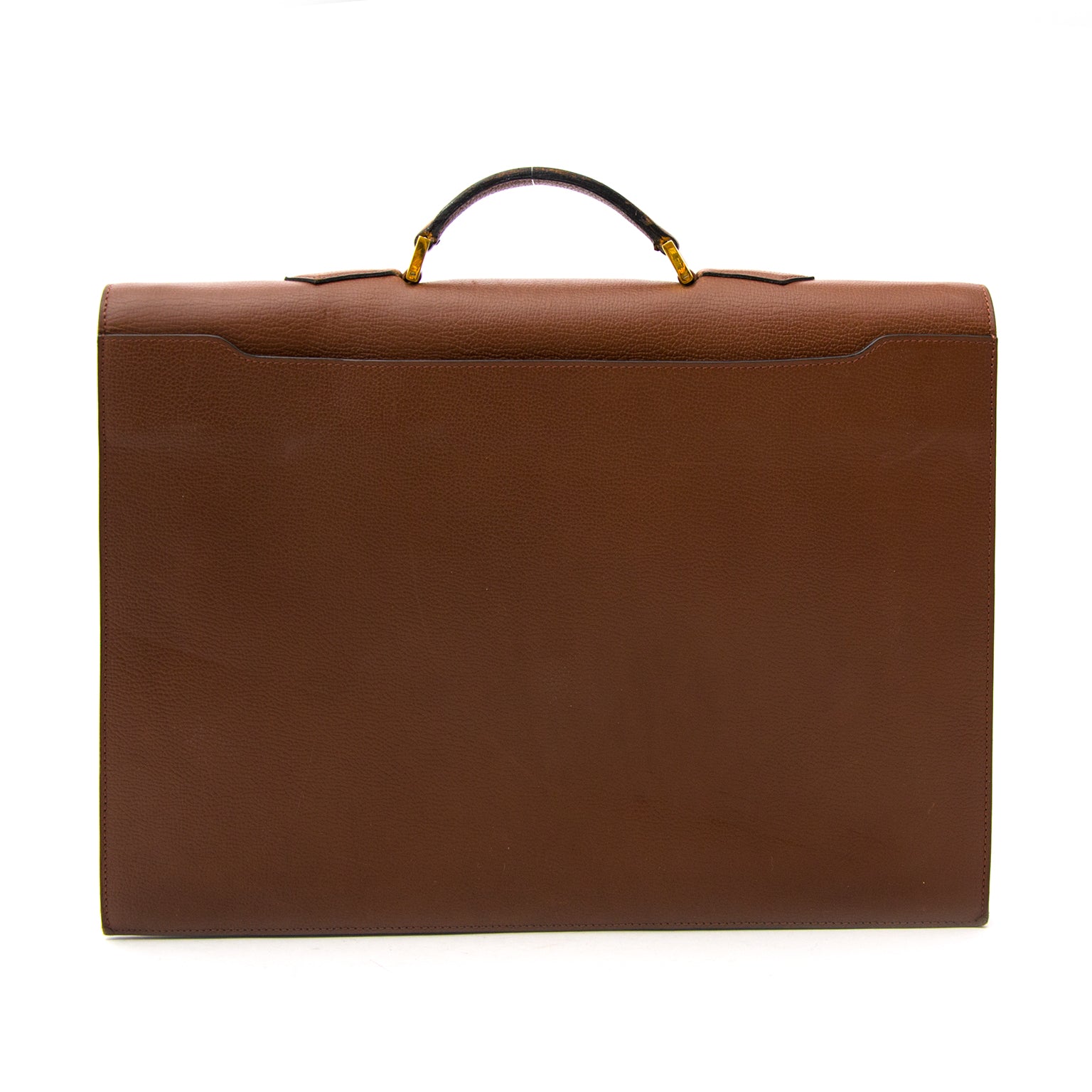 Acheter secur en ligne votre sac à mains Delvaux en cuir marron pour le meilleur prix