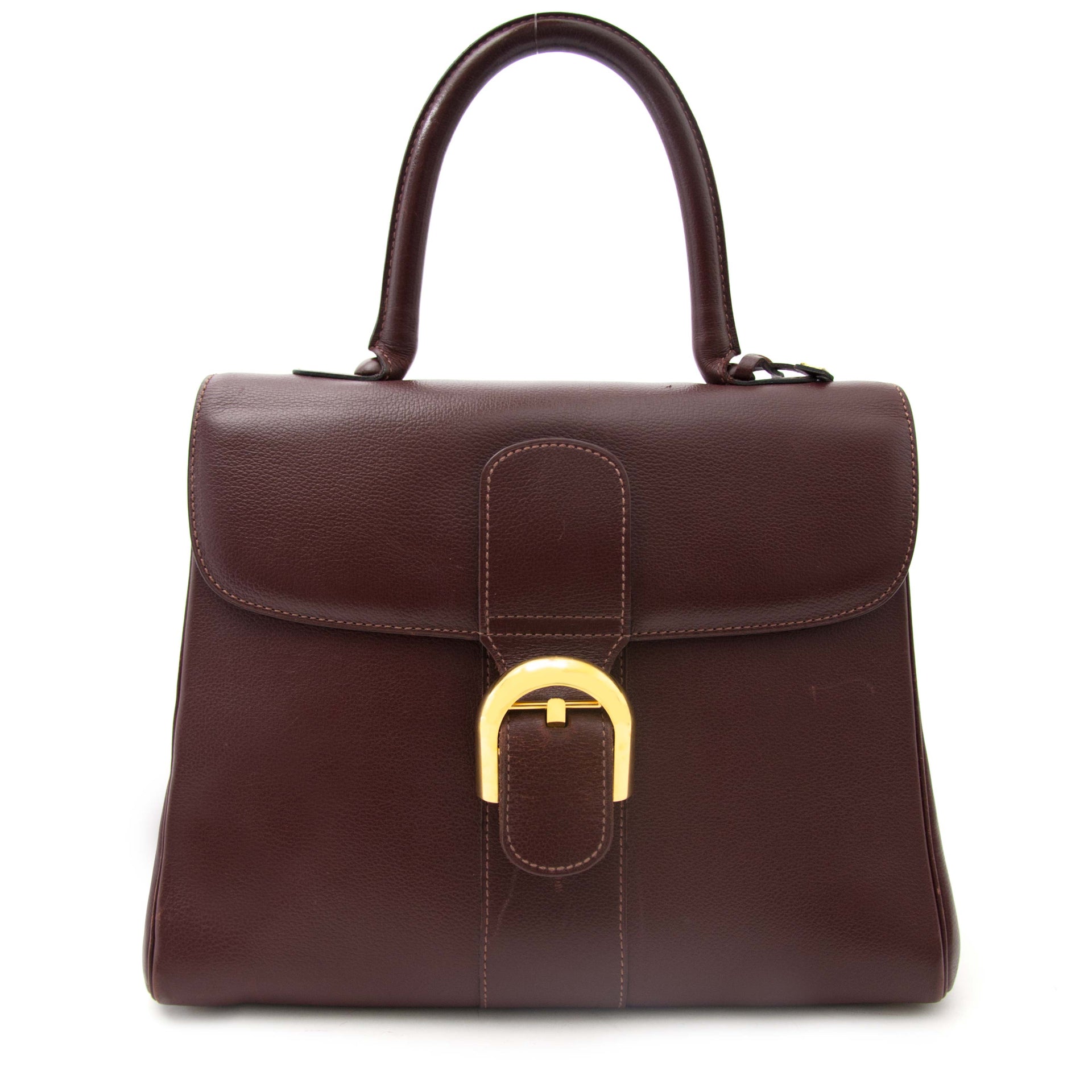 Delvaux Brillant MM Burgundy