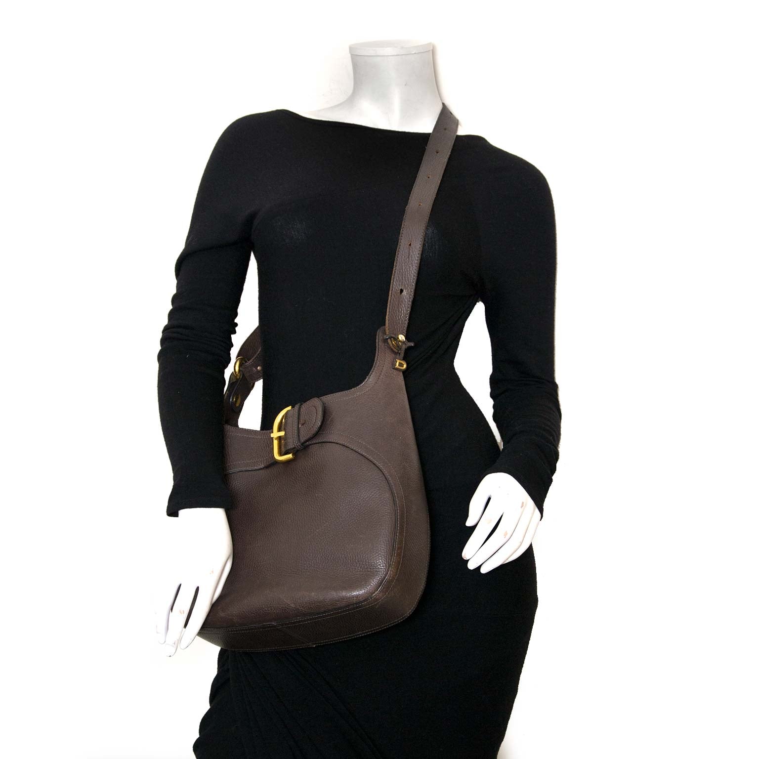 shop safe online Delvaux Brown Shoulder bag