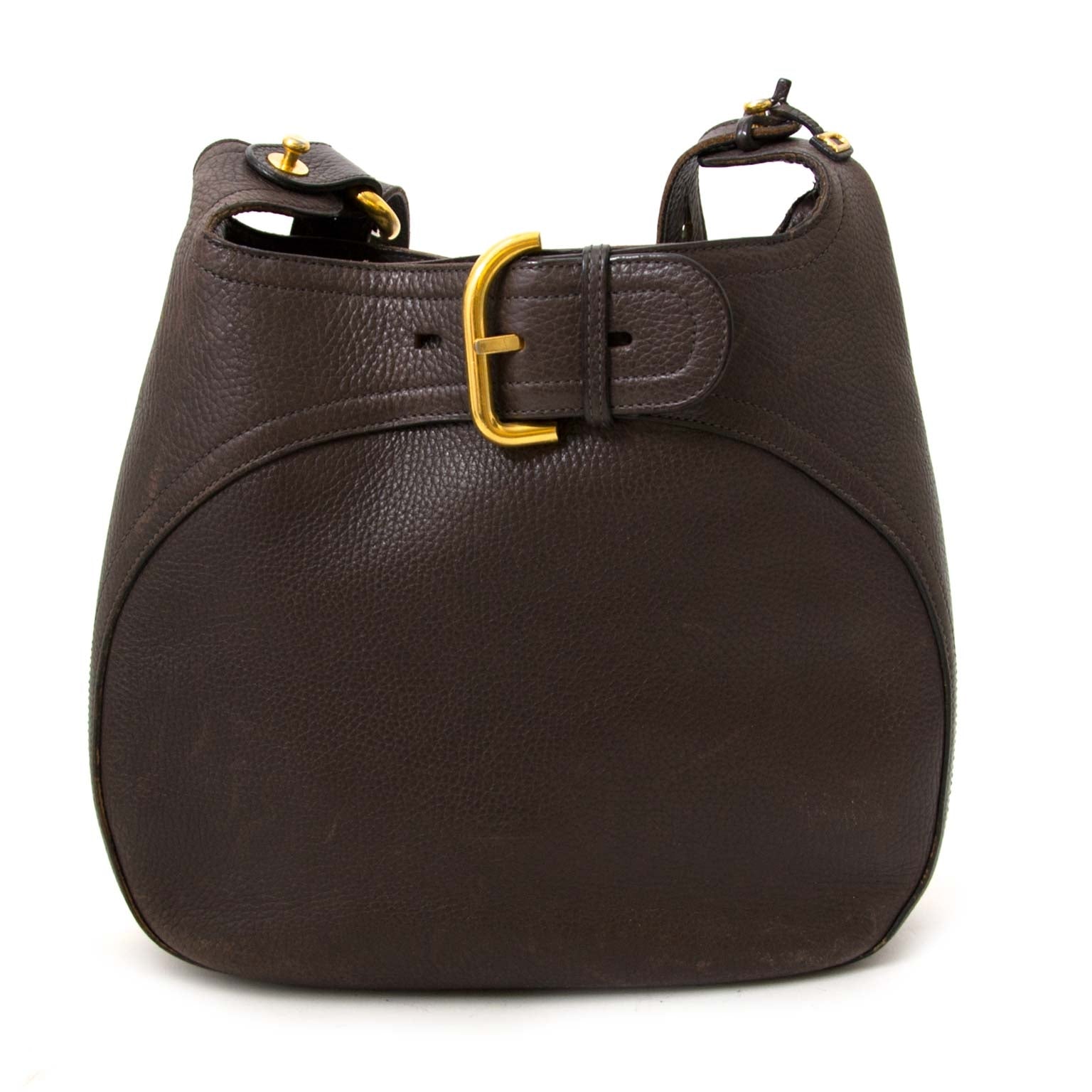 acheter en ligne seconde main Delvaux Brown Shoulder bag