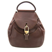 Delvaux Brown Leather Lucifer GM aan de beste prijs kopen en verkopen bij Labelov