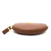 comme neuf Delvaux cognac Porte-monnaie