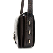 nu online bij labellov.com tegen de beste prijs bij labellov.com delvaux croco shoulder bag