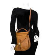 Delvaux Camel 'Brillant' Shoulder Bag kopen
