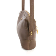 Delvaux Taupe Crossbody Bag now for sale at labellov vintage fashion webshop belgium