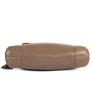 Delvaux Taupe Crossbody Bag now for sale at labellov vintage fashion webshop belgium