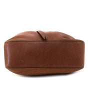 buy second hand authentic Delvaux Brown Leather Drawstring Tote at labellov vintage online store
