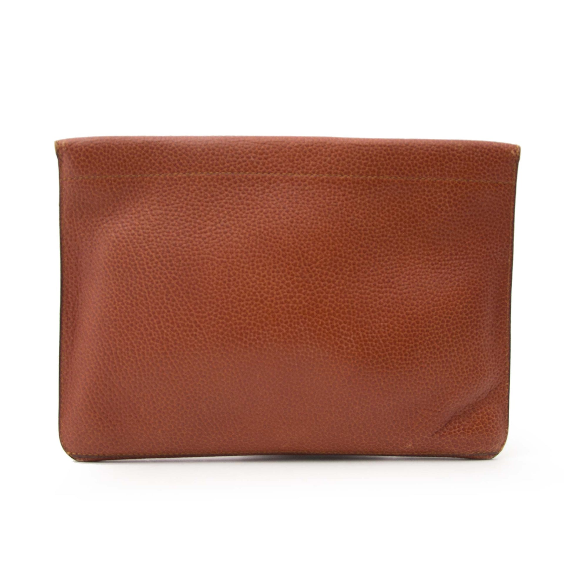 Are you looking for an authentic Delvaux Leather Envelope Clutch?