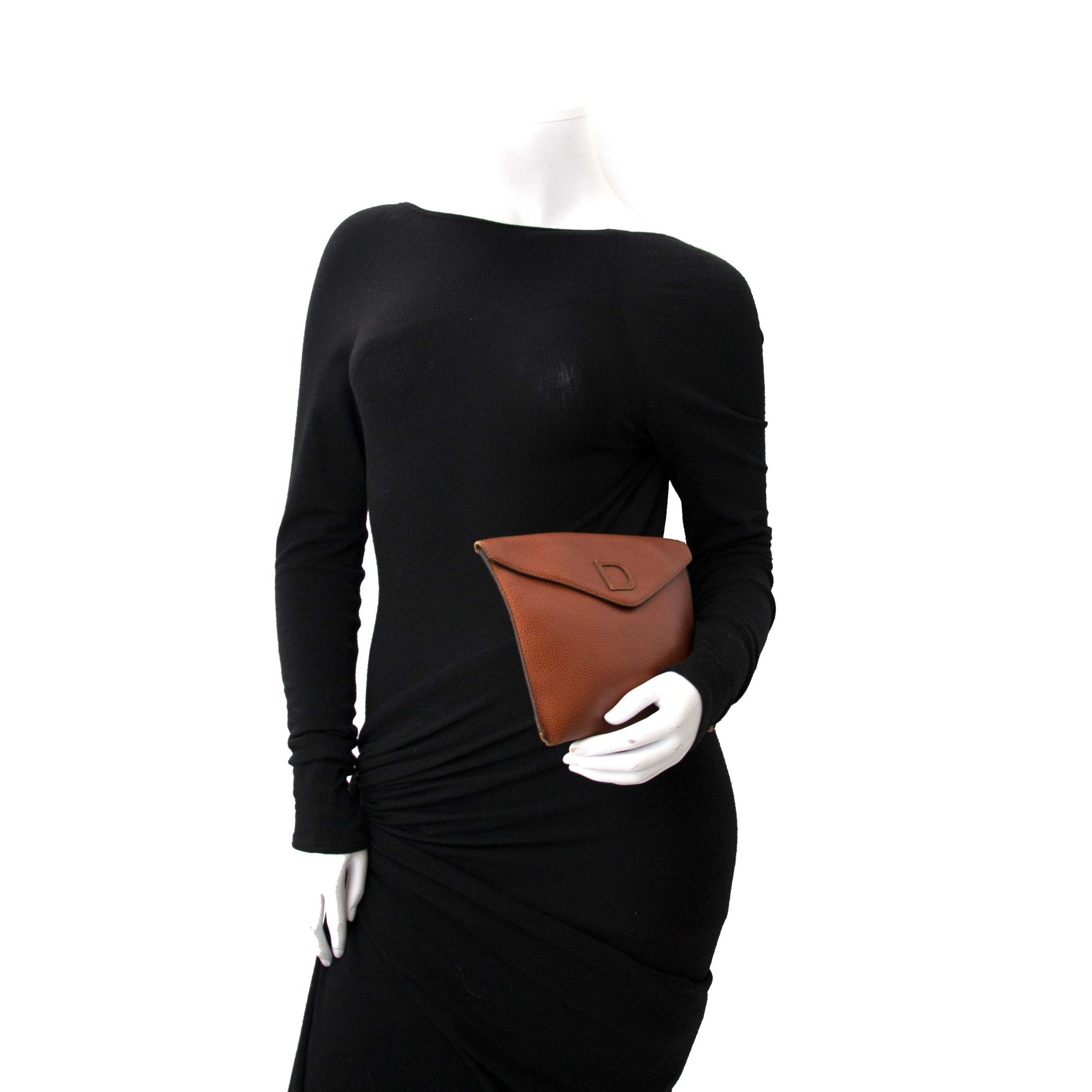 Sell your preloved Delvaux Leather Envelope Clutch online