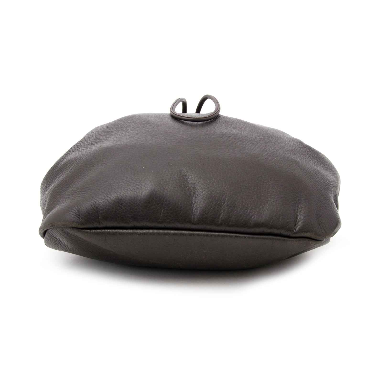 Shop Delvaux Brown Leather Flapover Bag safe and secure at Labellov.com