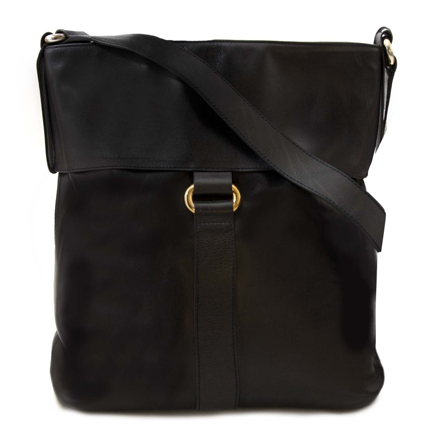 Delvaux Dark Blue Shoulder Bag kopen en verkopen