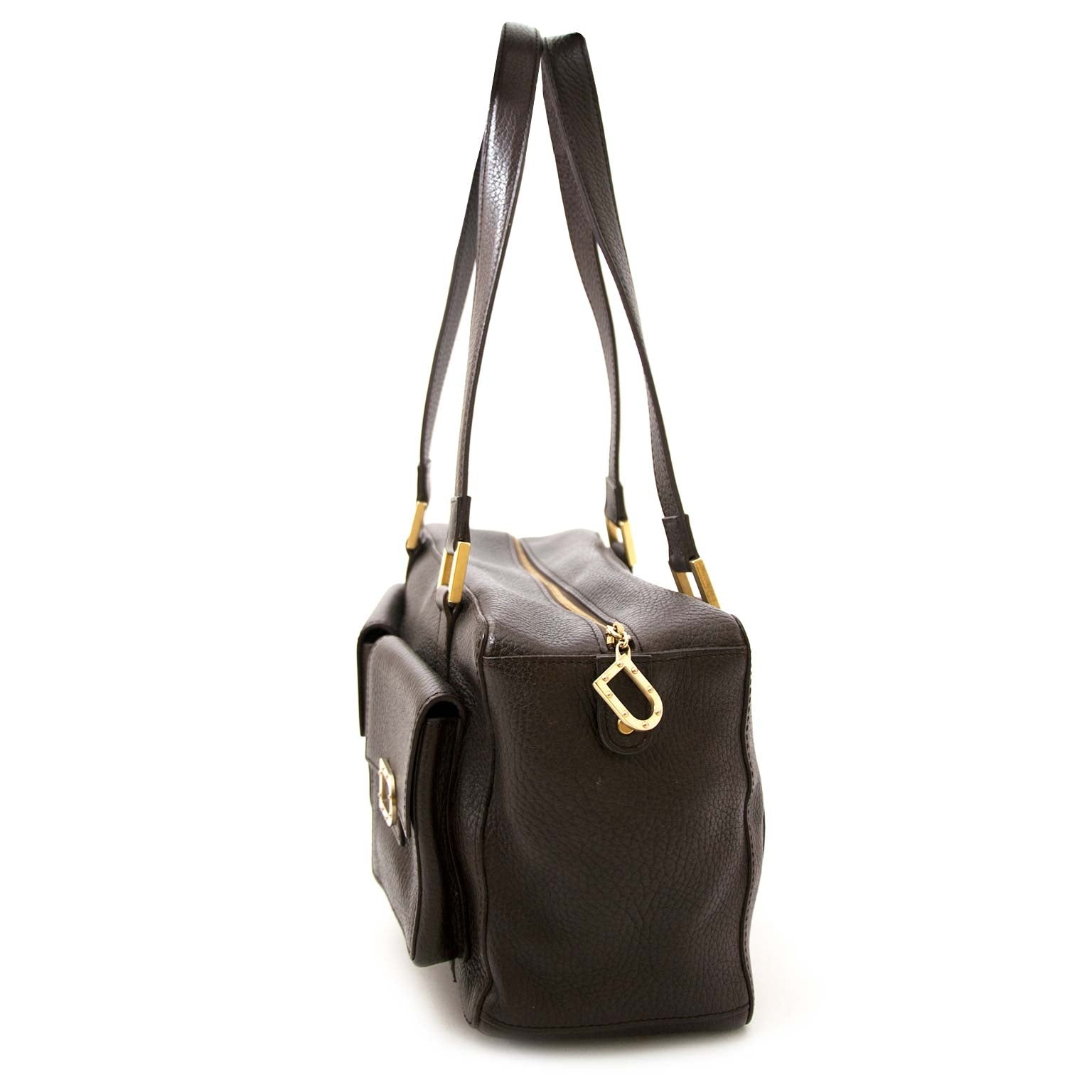Authentic Delvaux bowling bag for the best price at the Labellov webshop.