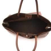 Deux de Delvaux Chestnut Brown Top Handle