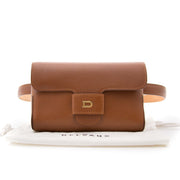 Delvaux Brown leather belt bag now online at labellov.com for the best price