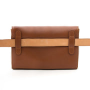 koop veilig online bij labellov.com tegen de beste prijs delvaux bruine lederen riem tasje