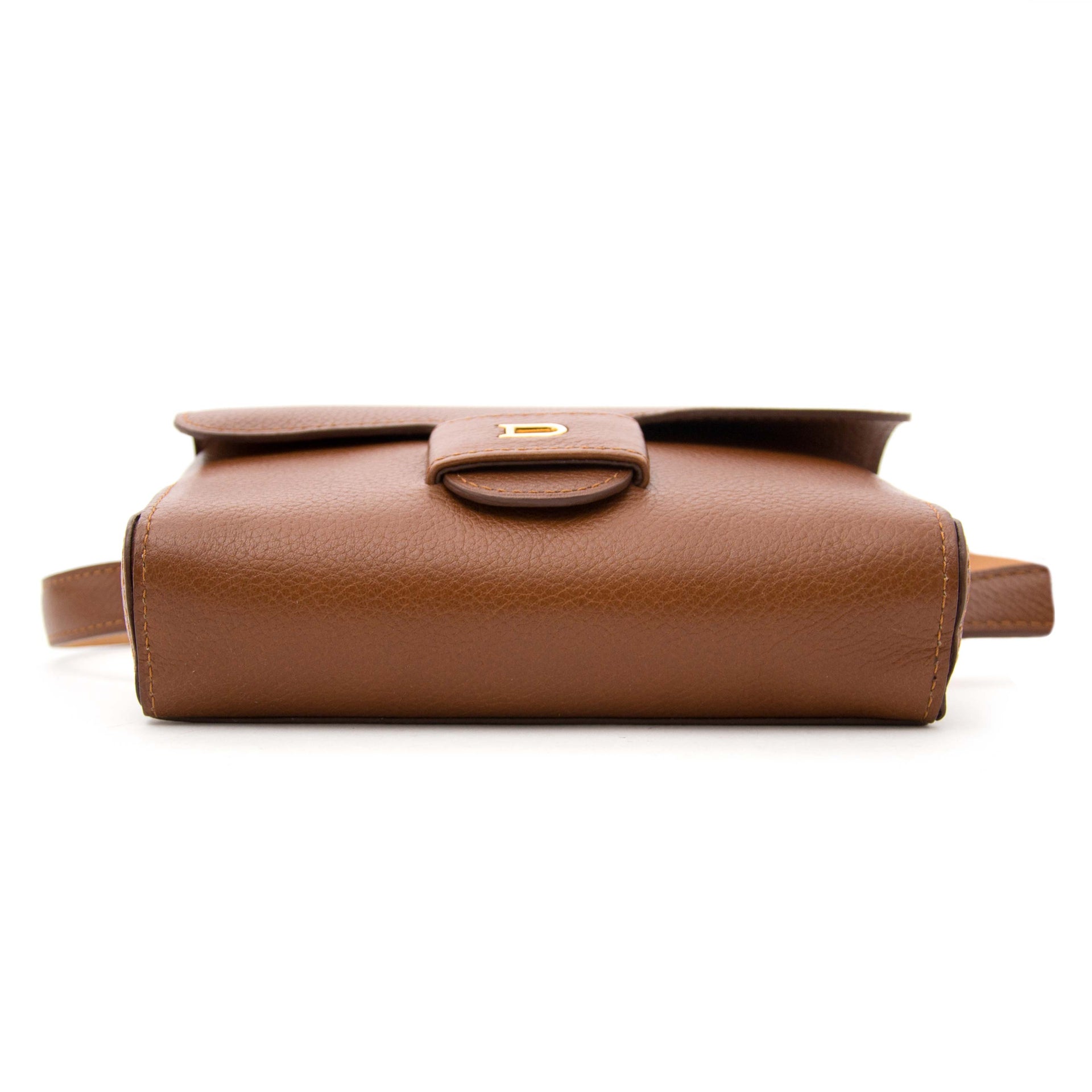 delvaux lederen bruin heuptastje nu te koop bij labellov.com tegen de beste prijs