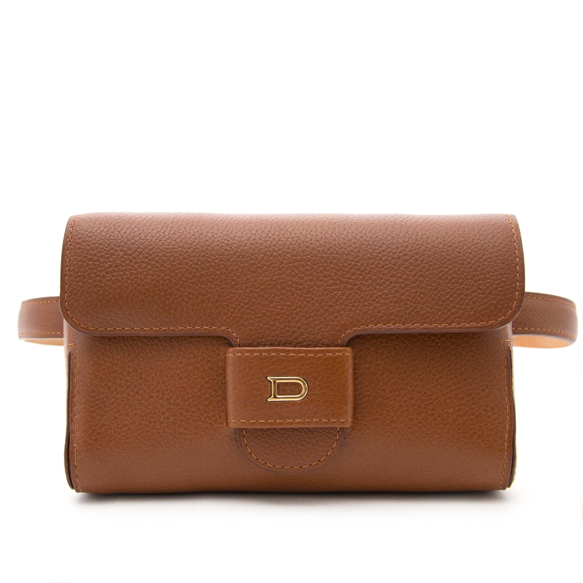 buy safe and secure online at labellov.com for the best price delvaux brown belt bag