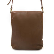 delvaux brown leather shoulder bag now for sale at labellov vintage fashion webshop belgium