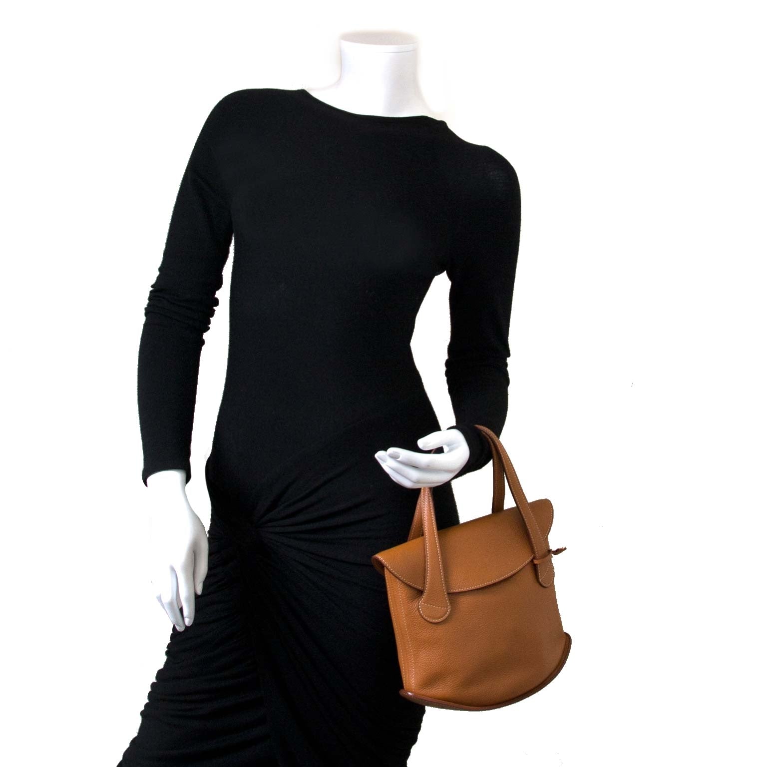 Are you looking for an authentic Delvaux Cognac Songe Bag