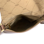 delvaux brown leather shoulder bag now for sale at labellov vintage fashion webshop belgium