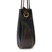 Delvaux Black & Brown Caviar Leather Bucket Bag Buy authentic designer Delvaux secondhand bags at Labellov at the best price. Safe and secure shopping. Koop tweedehands authentieke Delvaux tassen bij designer webwinkel labellov.